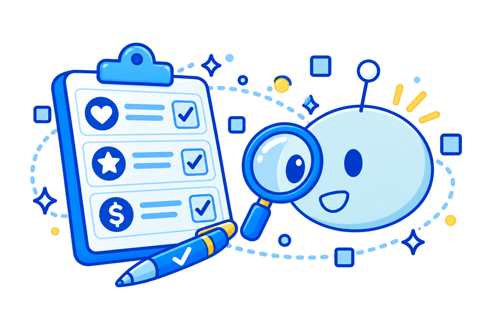 Illustration of the Refine step: reviewing AI-coded data